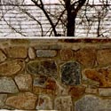 Bruchsteinmauer aus Granit